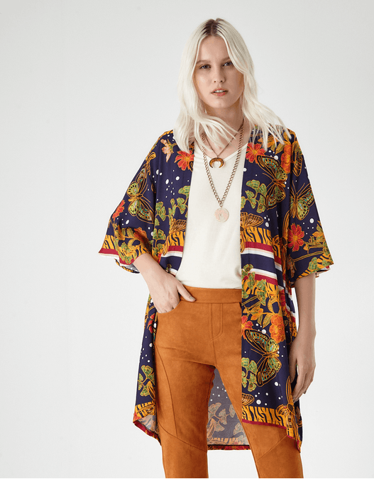 casaco feminino kimono