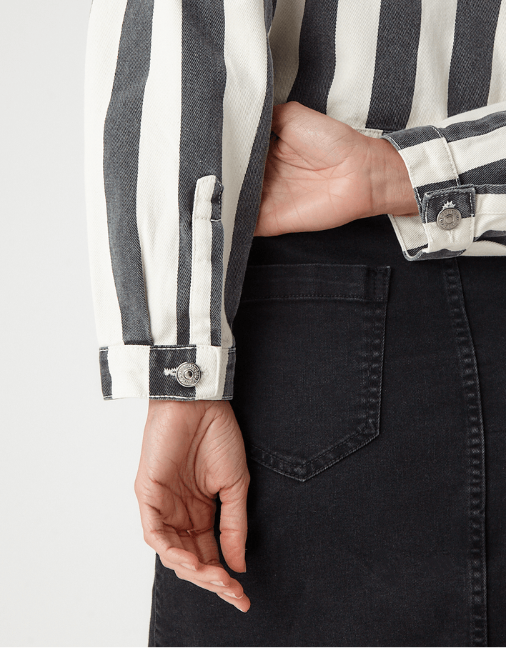 jaqueta jeans zinzane