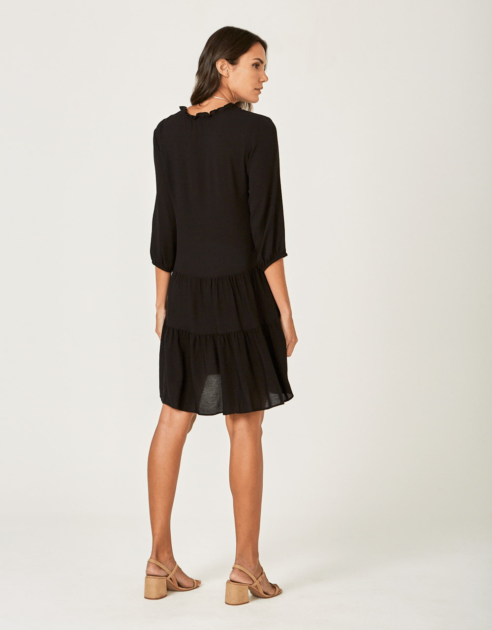 023030 0002 3 VESTIDO MARIAS GOLA BABADO